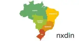 Mapa ilustrando todos os estados do Brasil com links para os sites dos DETRANs.