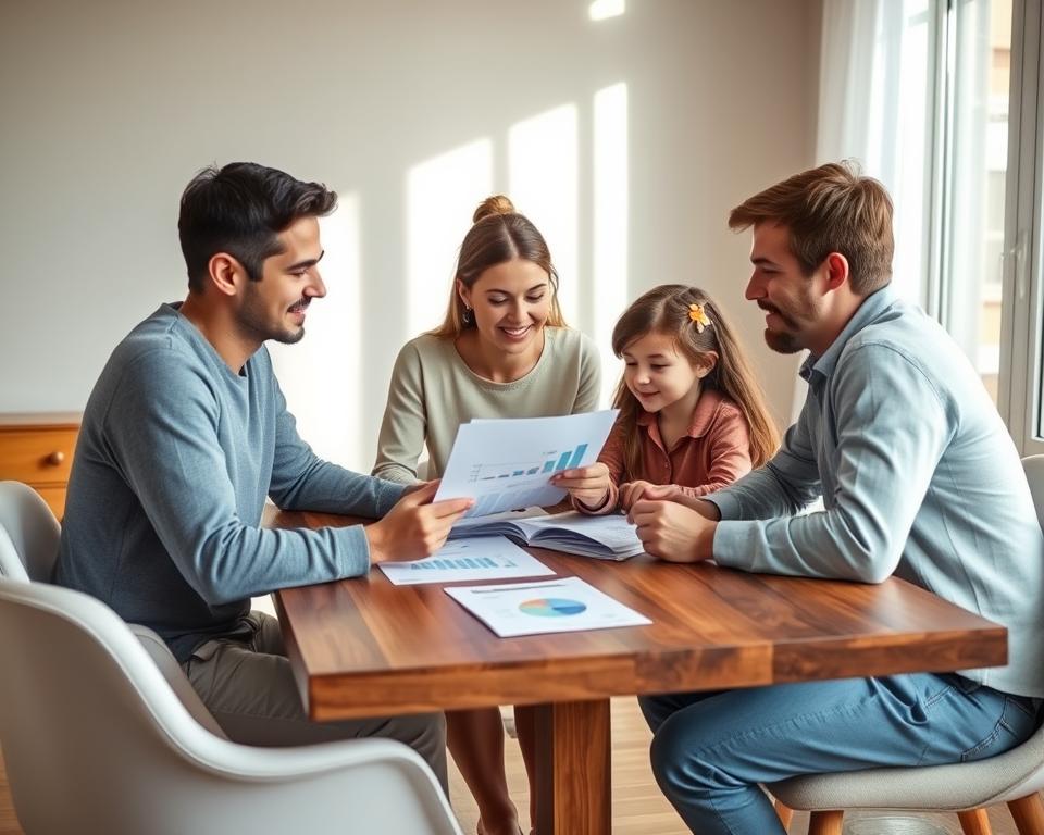como fazer planejamento financeiro em família