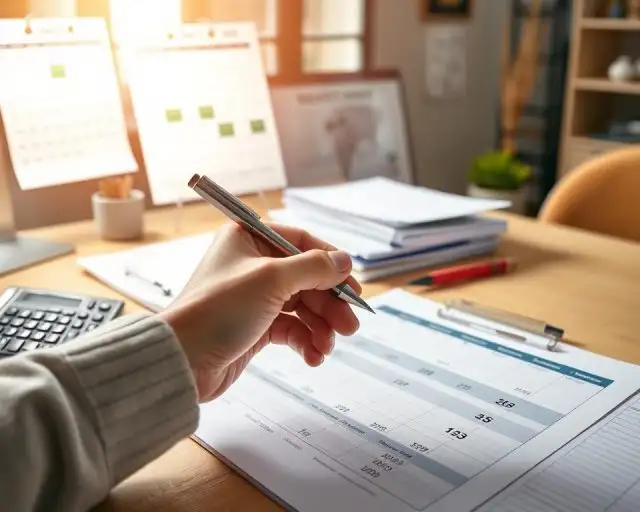 como fazer um orçamento mensal pessoal