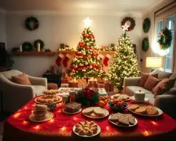 como organizar uma festa de natal