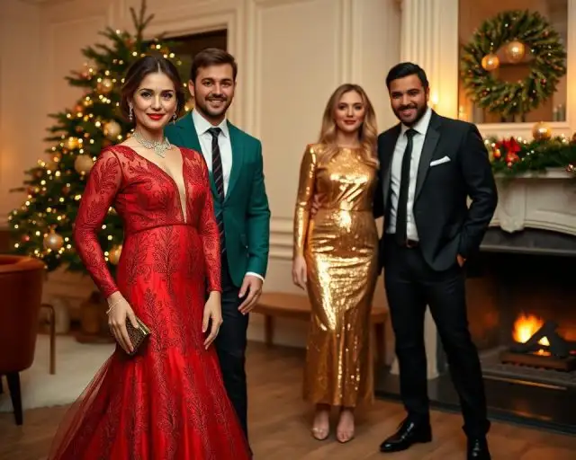 looks para festas de natal