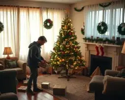 quando desmontar a árvore de Natal
