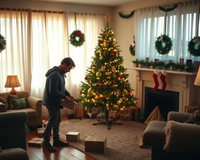 quando desmontar a árvore de Natal