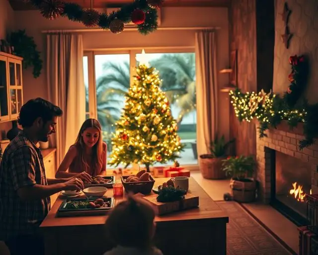 tradições de natal em família