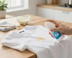 Como tirar mancha de desodorante de camisa branca
