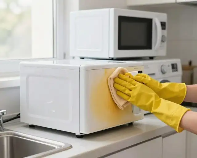 Como tirar o amarelado de eletrodomésticos brancos