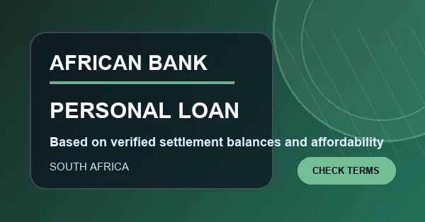 African Bank Consolidation Loan South Africa