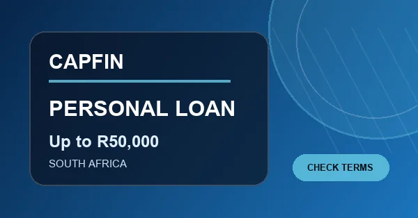 Capfin Personal Loan South Africa