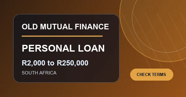 Old Mutual Personal Loan South Africa