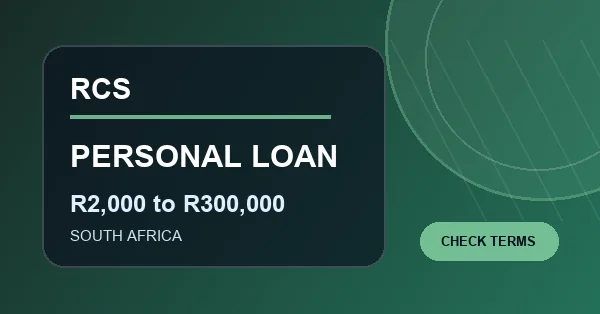 RCS Personal Loan South Africa