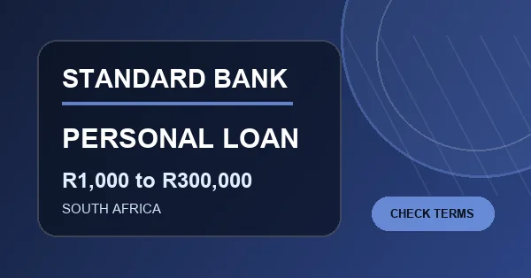 Standard Bank Personal Loan South Africa