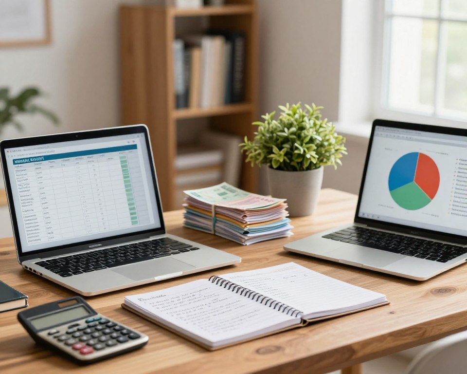 orçamento mensal e planejamento financeiro